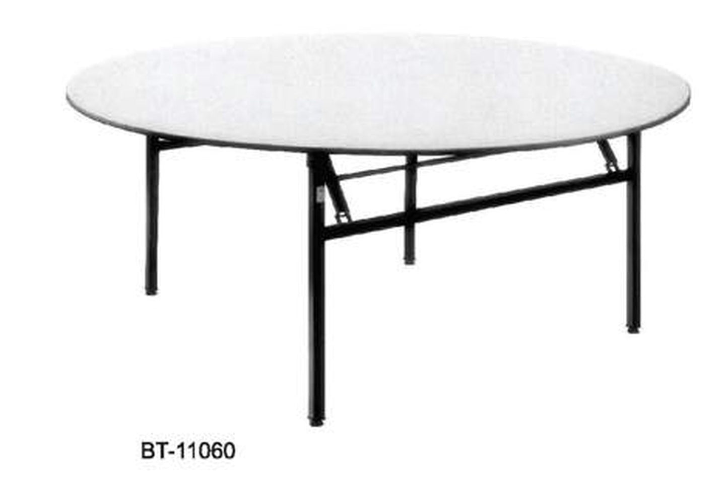 MESA REDONDA PLEGABLE 60″